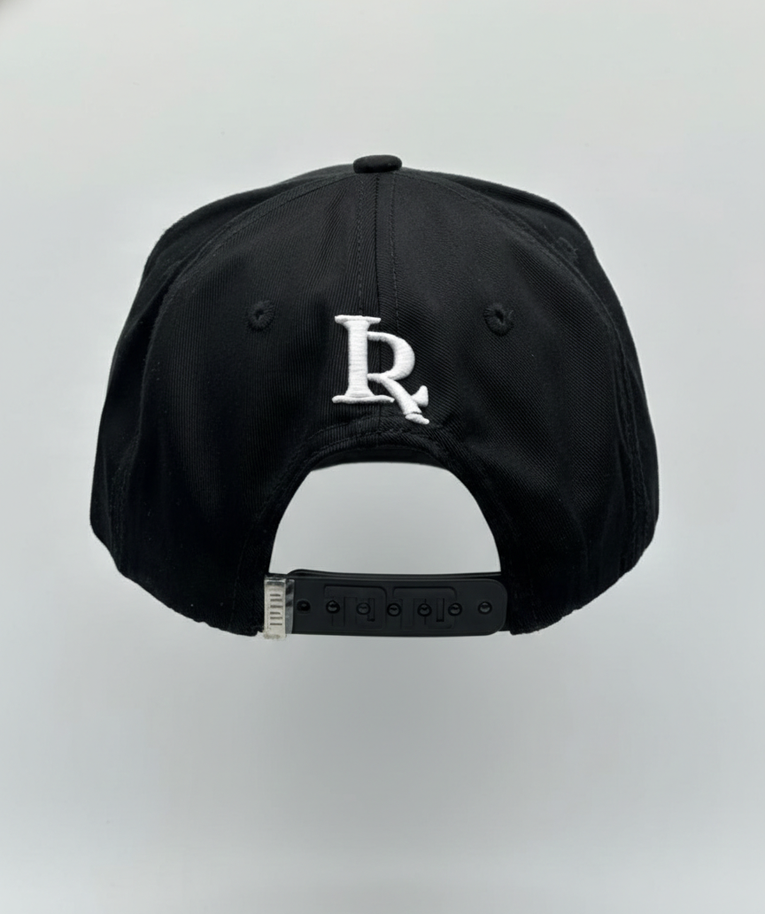 GORRA LUIS R BLACK WHITE DIAMONDS | Toto Hats